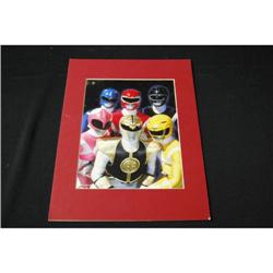 "Power Rangers" Lithograph