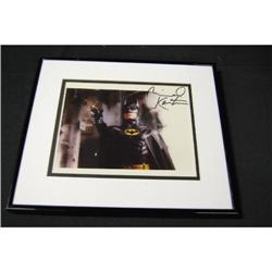 Authentic Michael Keaton Autographed Batman Photo