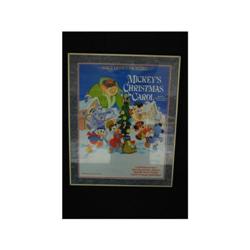 "Mickey's Christmas Carol" Poster - 1983