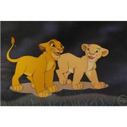 "The Lion King" Serigraph - Simba & Nala