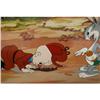 Image 1 : "Elmer Fudd & Bugs Bunny" Hand Painted Cel