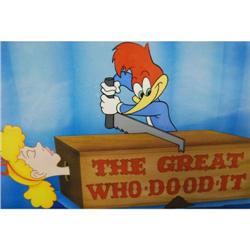 "Woody Woodpecker" Hand Painted Cel