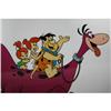 Image 1 : "Fred, Wilma, Pebbles & Dino" Serigraph