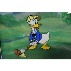 "Donald's Golf Game" Serigraph