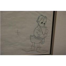 "Donald Duck" Original Production Drawing