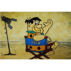 "Fred Flintstone" Original Production Cel
