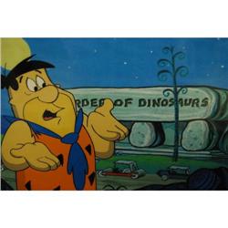 "Fred Flintstone" Original Production Cel