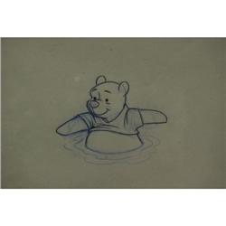 "Winnie the Pooh" Original Production Drawing