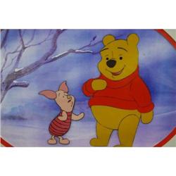 "Pooh & Piglet" Original Production Cel