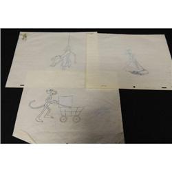 "Pink Panther" Original Production Drawings