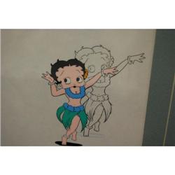 "Betty Boop" Original Production Cel