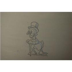 "Scrooge" Original Production Drawing