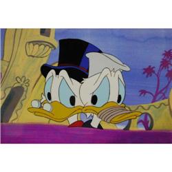 "Scrooge & Donald" Original Animation Cel