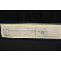 "Sugarfoot Ranch" Original Production Drawing