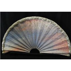 Loretta Marra Paper Art - Large Fan on Wood Base