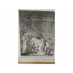 "Innkeepers Wife & Daughter" by William Hogarth