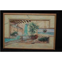 Sina Sutter Original Watercolor