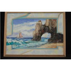 Sina Sutter Original Watercolor