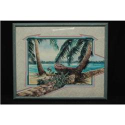 Sina Sutter Original Watercolor