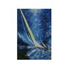 Image 2 : "Evening Sail" Oil on Canvas by D. Gordon