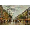 Image 2 : Original Oil on Canvas by Antoine Blanchard