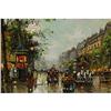 Image 3 : Original Oil on Canvas by Antoine Blanchard