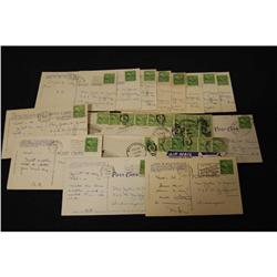 1940-1941 George Washington 1 Cent Stamps