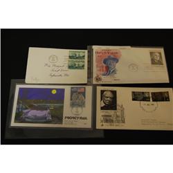 4 First Day Cover Stamps