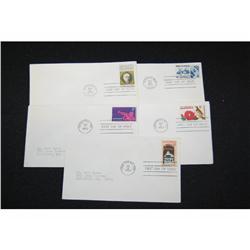 Lot of 5 First Day Cover Stamps