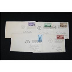 Lot of 5 First Day Cover Stamps