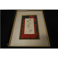 Jack Benny First Day Cover Framed Art