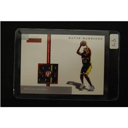 Topps Game Worn Jersey - David Harrison