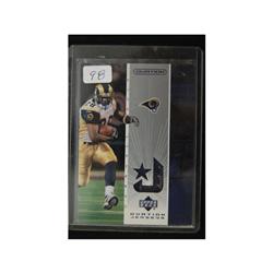 Upper  Deck Ovation Jersey Card - Marshall Faulk