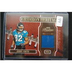 Prestige Gridiron Hertitage Game Worn  Jimmy Smith