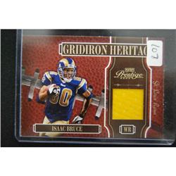 Donruss Gridirion Hertage GW Jersey Issac Bruce