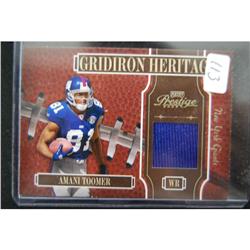 Donruss Gridirion GW Jersey - Amani Toomer