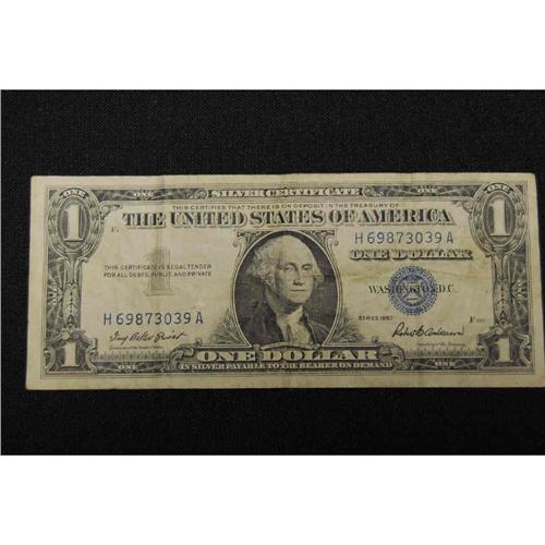 Series 1957 One Dollar Silver Certificate