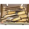 Image 1 : WOOD CARVING TOOLS ALL TOGETHER