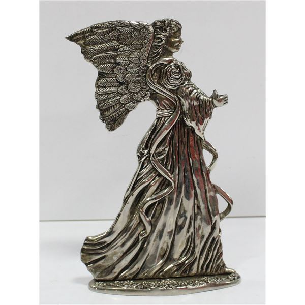 SILVER PLATED ZINC STATUE