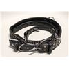 Image 1 : 3 LEATHER DOG COLLARS MEDIUM-LARGE SIZE DOG