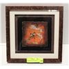 Image 1 : FRAMED SWALLOW PICTURE 11"