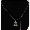 Image 1 : NEW TEDDY BEAR PENDANT WITH CHAIN AND EARRINGS