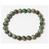 Image 1 : #377-NATURAL AFRICAN TURQUOISE BEAD BRACELET 7.5"