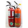 LOT OF 2  5-7LBS CHARGED FIRE EXTINGUISHER