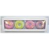 Image 1 : GIFT SET OF BATH BOMBS DONUT STYLE.