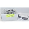 Image 1 : BOX OF DESIGNER SUNGLASSES GRAY FRAMES.