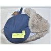 Image 1 : RABBIT FUR WINTER HAT (LARGE)