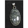 Image 1 : #107-NATURAL PREHNITE PENDANT