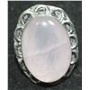 Image 1 : #122-NATURAL PINK ROSE QUARTZ RING SIZE 7