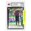 Image 1 : 2001 UPPER DECK TIGER WOODS ROOKIE CARD KSA 9.5NGM